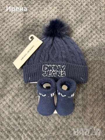 Бебешки комплекти (шапки +чорапки) тип терлички, снимка 7 - Бебешки шапки - 52381733