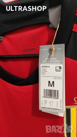 НОВА Футболна фланелка на Белгия 2022 Home Kit M, L size , снимка 7 - Футбол - 52506388