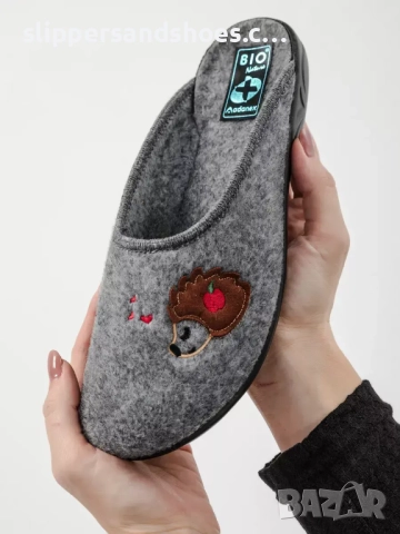 Дамски филцови чехли Aadanex таралеж 36/41