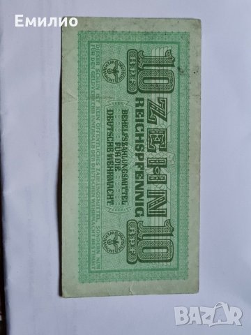 WW2 Germany 10 Райхфенинга 1944 Вермахта , снимка 1