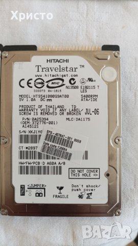 Харддиск HDD за лаптоп 2,5 АТА - SATA, снимка 4 - Части за лаптопи - 39681130