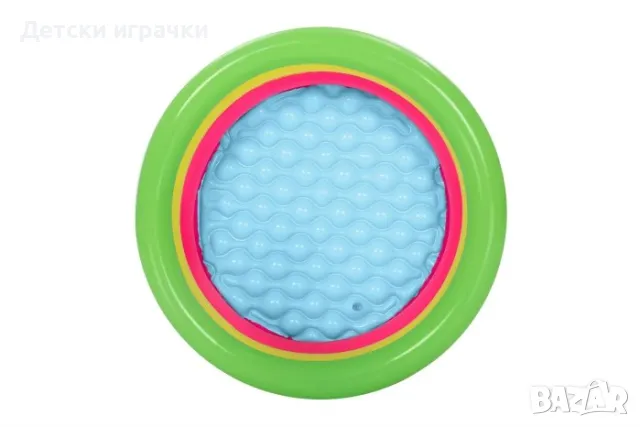 Бебешки надуваем басейн Bestway, 70 х 24 см, меко дъно, 41 литра, цветен, снимка 5 - Басейни и аксесоари - 49925774