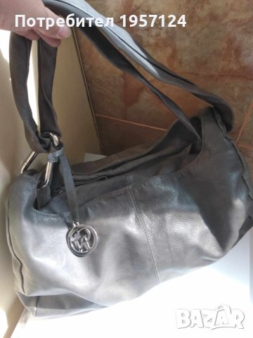 Дамска чанта -сива, снимка 3 - Чанти - 42545020