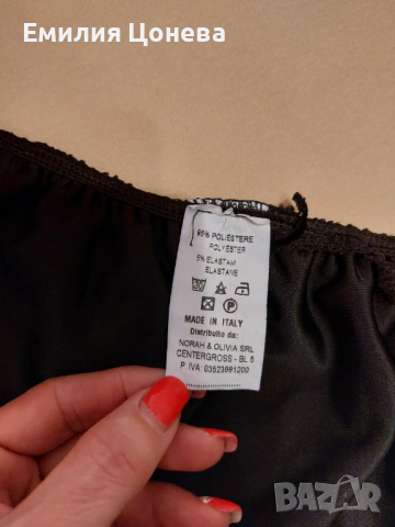 Черна рокля , снимка 2 - Рокли - 44797835