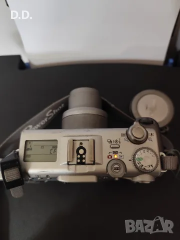 Canon Powershot G3 - работещ, но без батерия, снимка 7 - Фотоапарати - 56501887