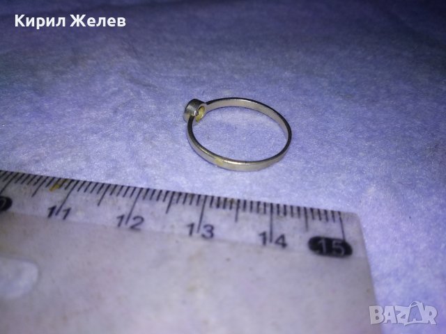 НЕЖЕН СРЕБЪРЕН ПРЪСТЕН Тип ГОДЕЖЕН СРЕБРО 925 с ЮВЕЛИРНО ФАСЕТИРАН БЛЕСТЯЩ КАМЪК ЦИРКОНИЙ 40330, снимка 9 - Пръстени - 42787558