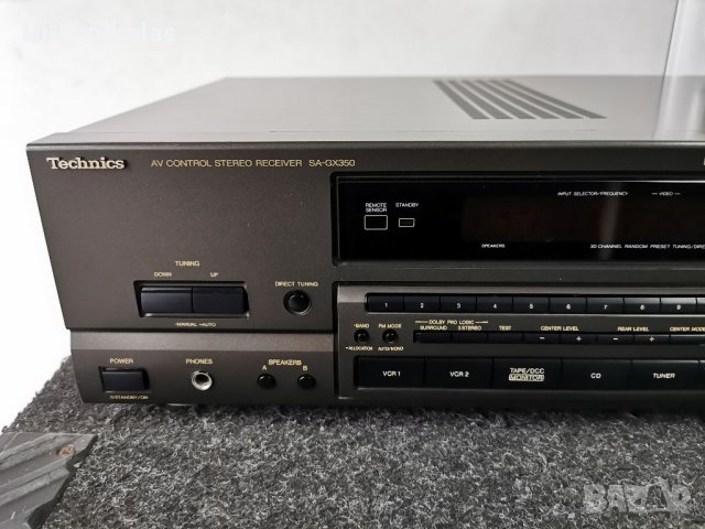 Усилвател Ресийвър Technics SA-GX350, снимка 2 - Ресийвъри, усилватели, смесителни пултове - 38861426