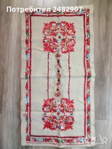 Стар бродиран тишлайфер , снимка 5 - Колекции - 47812436