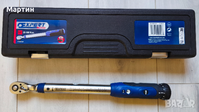 Expert 1/2 ", 20-100 Nm - динамометричен ключ - НОВ, снимка 3 - Други инструменти - 52510597