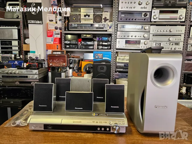 Домашно кино Panasonic SC-PT150 (SA-PT150) – Кристален звук и караоке функция, снимка 2 - Плейъри, домашно кино, прожектори - 56130746