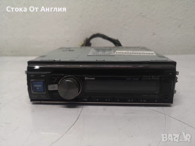 Радио за кола - ALPINE CDE-138BT