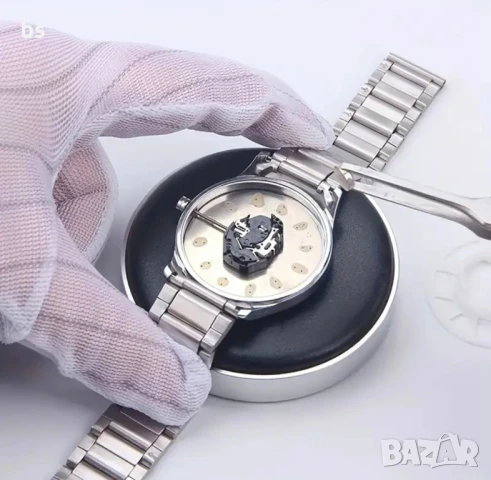 Голяма защитна кожена подложка за часовници