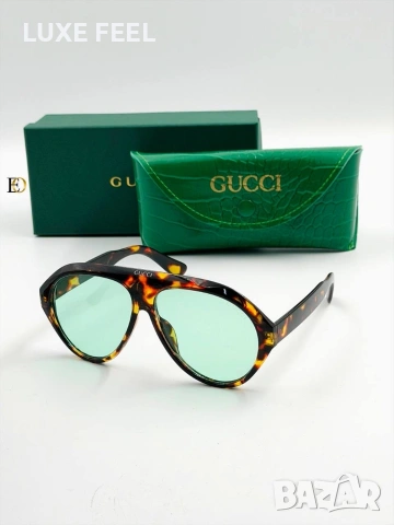 Gucci ⚜️ Дамски Слънчеви Очила , снимка 4 - Слънчеви и диоптрични очила - 54219946
