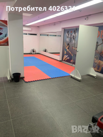 Спортна зала за групови тренировки под наем /ПОЧАСОВО и/или МЕСЕЧНО (подходяща за различни спортове), снимка 12 - Други - 44712322