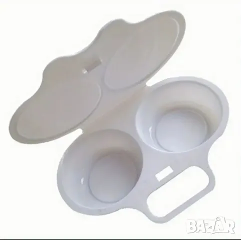 Устройство за яйца на очи , приготвяне в Микровълнова фурна!, снимка 2 - Прибори за хранене, готвене и сервиране - 49961607