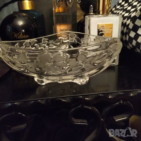 Кристална купа за ядки бохемия