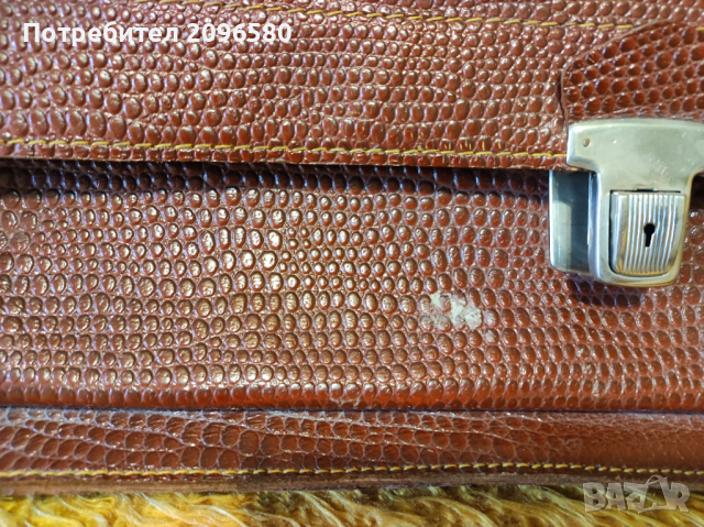 Военна Мъжка Кожена Чанта, снимка 2 - Чанти - 44750582