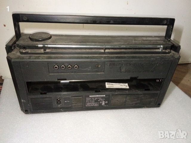 Радиокасетофон Nordmende , снимка 6 - Радиокасетофони, транзистори - 54328566