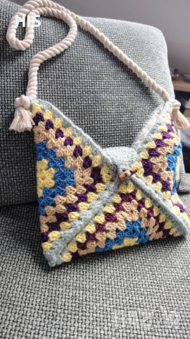 Плетена дамска чанта, различни модели
