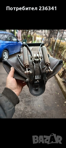 Седалка нова Denfeld с основа за ретро мотор, снимка 3 - Антикварни и старинни предмети - 54006145