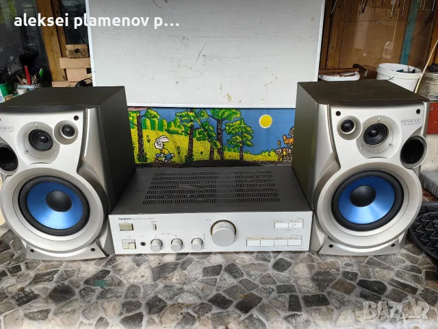 тонколони kenwood и усилвател 