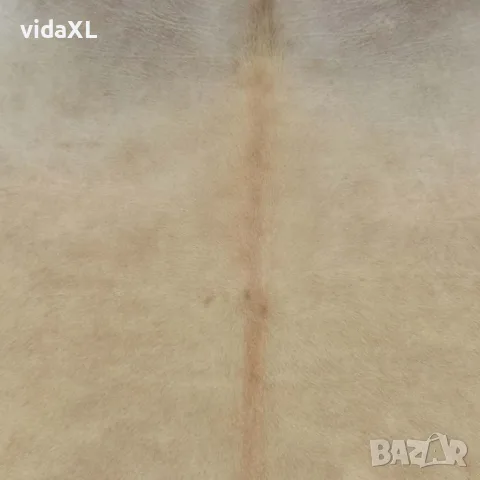 vidaXL Килим от волска кожа, 150x170 см, бежов, снимка 3 - Килими - 56146511