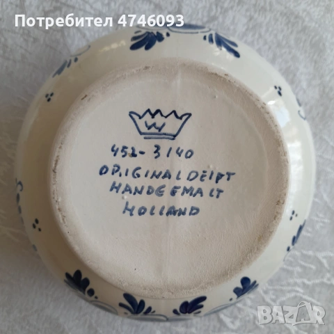Колекция автентичен холандски порцелан Делфт / Delft Blue – лот, снимка 12 - Колекции - 53948209