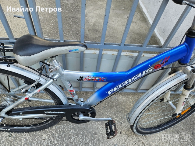 Алуминиев велосипед 26 цола PEGASUS-шест месеца гаранция, снимка 7 - Велосипеди - 51663034