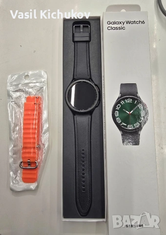 Samsung Galaxy Watch 6 classic 47mm LTE, снимка 12 - Смарт гривни - 53056839