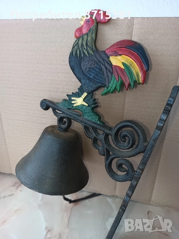 Чугунена камбана- петел, снимка 7 - Други - 52910437