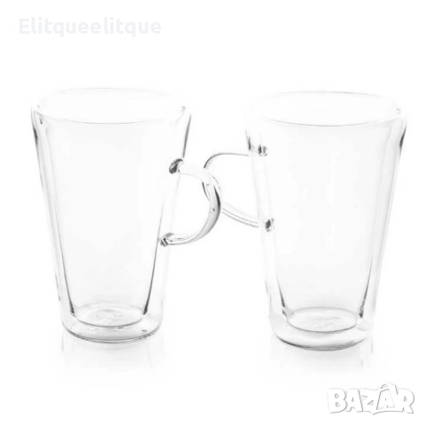 Чаша за капучино и лате 370ml, 2 броя, снимка 6 - Чаши - 52258686