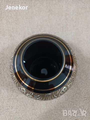 Колекционерска ваза, стъкло., снимка 2 - Антикварни и старинни предмети - 40674857