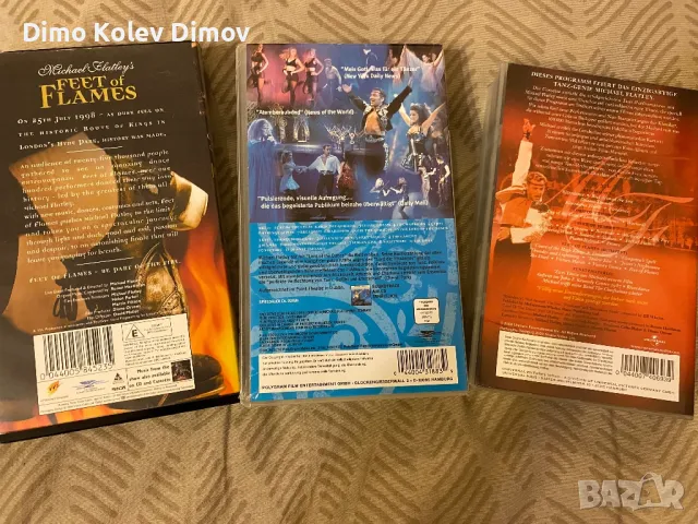 Lord of the Dance Колекция VHS Оригинали, снимка 2 - Други музикални жанрове - 50112510