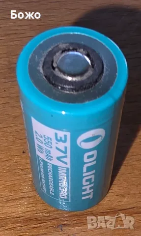Нова презареждаема Йонно-Литиева Батерия Olight 16340 Olight модел ORB-16C05-10C, снимка 3 - Батерии, зарядни - 56131122