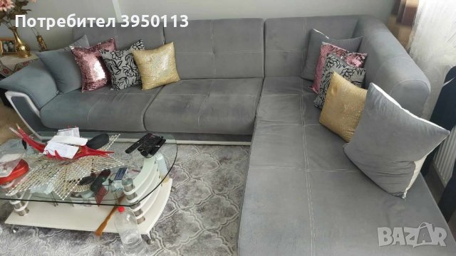 ъглови диван, снимка 1
