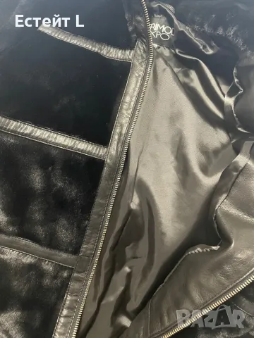 Дамско кожено яке, снимка 5 - Якета - 48357679