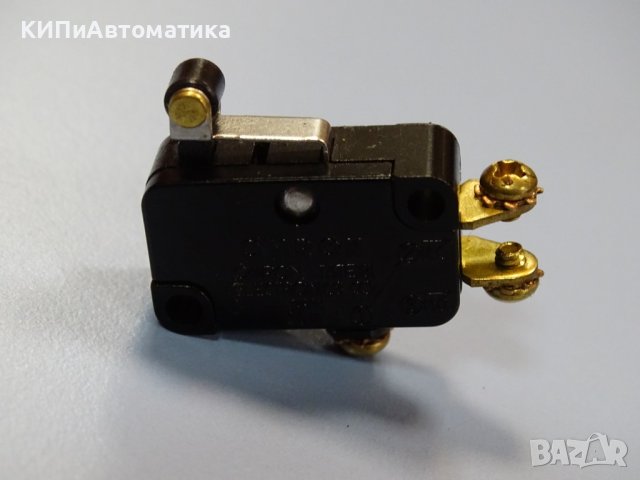 Краен изключвател OMRON V-15FL22-1B 15A, 250V AC snap limit switch, снимка 4 - Резервни части за машини - 38282932