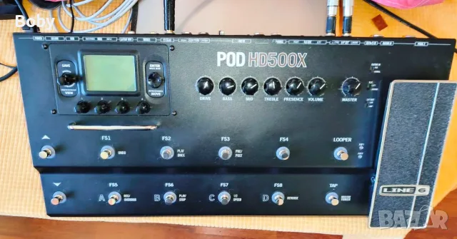 Line 6 POD HD500X guitar processor /процесор китари, снимка 5 - Китари - 56085922