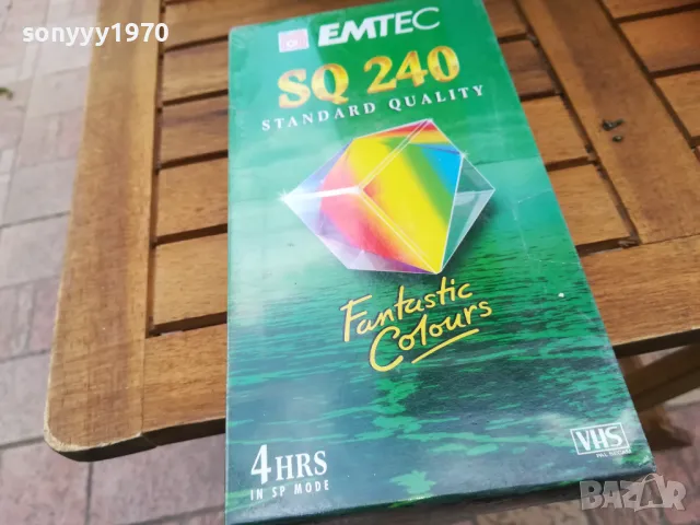 EMTEC-NEW VHS VIDEO TAPE 0505251638, снимка 9 - Аудио касети - 50165401