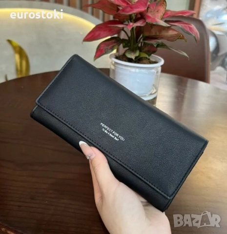PERFECT FOR YOU Дамско ежедневно портмоне от еко кожа, красиво, много удобни отделения, снимка 4 - Портфейли, портмонета - 51705399