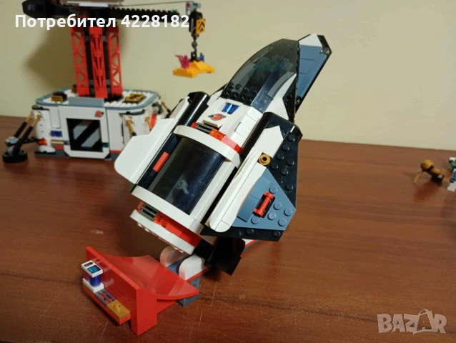 Lego City Space Base and Rocket Launchpad, снимка 14 - Конструктори - 53297537