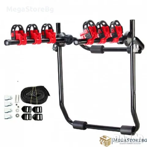 Стойка за велосипед - тройна - 2375, снимка 2 - Аксесоари и консумативи - 49642994