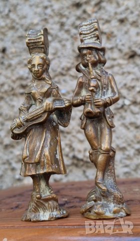 Винтидж Бронзови Музиканти Белгия- "1930г", снимка 16 - Колекции - 40007257