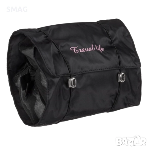 Несесер за пътуване Travel Life, черен, 22x5x17 см_1238074