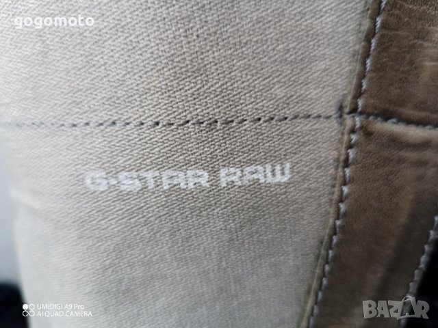 КАТО НОВИ рокер, мото,тийн,хард,тексаски дамски ботуши 39 - 40, G-STAR RAW® original,eстествена кожа, снимка 10 - Дамски ботуши - 44341285