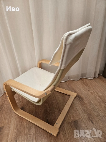 Детско кресло POÄNG 20976 Икеа, снимка 3 - Мебели за детската стая - 52833700