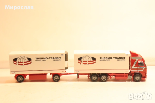 AWM H0 1/87 WOLVO THERMO КОЛИЧКА TIR КАМИОН МОДЕЛ, снимка 9 - Колекции - 54212269