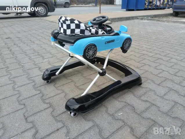 CANGAROO Проходилка CABRIO син, снимка 7 - Проходилки - 49582589