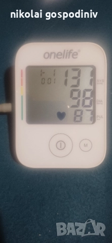 Апарат за крьвно Onelife ecol1, снимка 2 - Друга електроника - 51673635