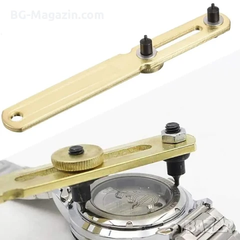 Професионален часовникарски инструмент за отваряне на часовници до 37 мм за часовникари ремонт нов, снимка 7 - Други инструменти - 50987551